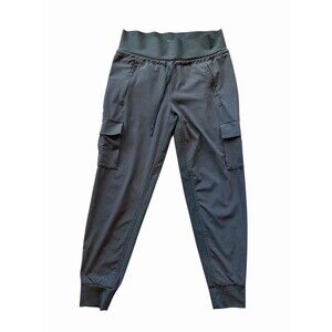 Athleta Womens 4 Sutton Jogger Pants High Rise Cargo Pocket Stretch Arbor Olive